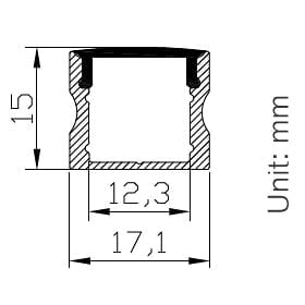 Square LED Profiles
