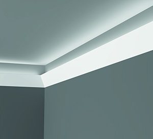 Angled Composite Coving Profile IL4 for LED Lighting