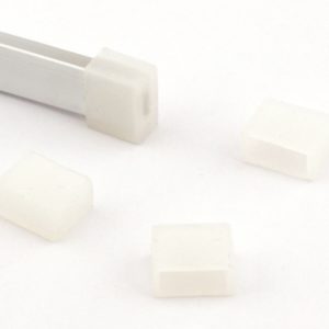 LED Neon Flex Solid End Caps