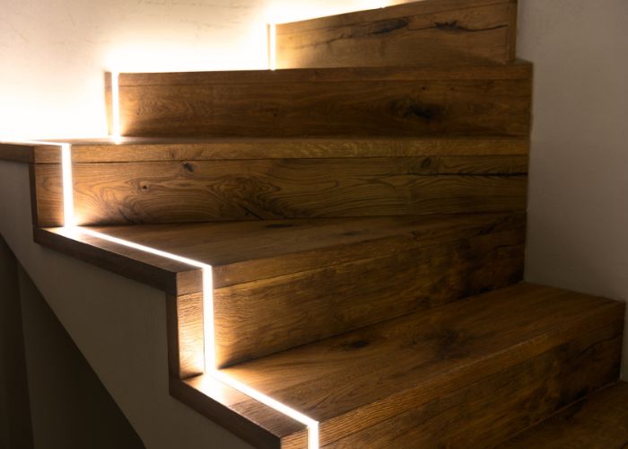 LED Strip Lights for Stairs