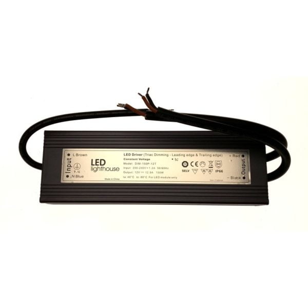 Mains to 12V LED Strip Dimmable Driver 150W