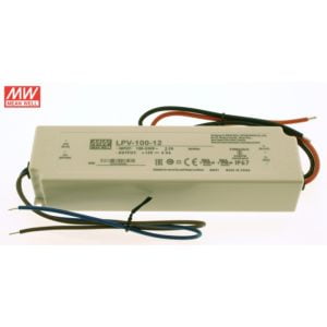 Mean Well 100 Watt LED Driver 12V IP67 (LPV-100-12)