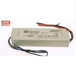Mean Well 100 W LED 24V Driver LPV 100 24 waterproof IP67