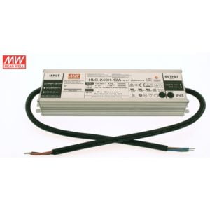 Mean Well 240 Watt LED Driver 12V IP65 (HLG-240H-12A)