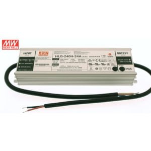 Mean Well 240 Watt LED Driver 24V IP65 (HLG-240H-24A)