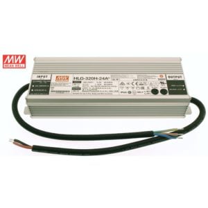 Mean Well 320 Watt LED Driver 24V IP65 (HLG-320H-24A)