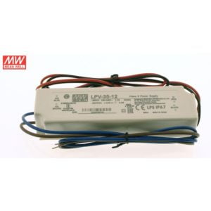 Mean Well 36 Watt LED Driver 12V IP67 (LPV-35-12)