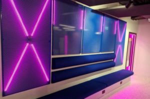 Pink Colours of Dotless LED Strips