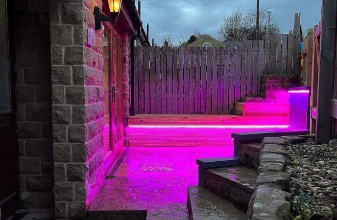 LED Strip Lighting for Gardens