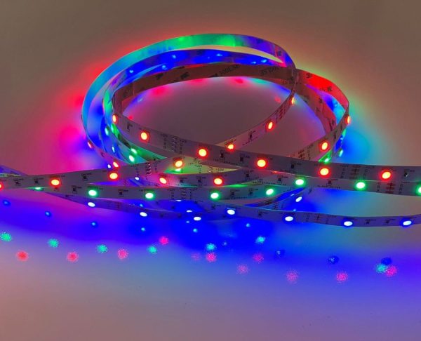12V RGB LED Strip Lights Colour Variations