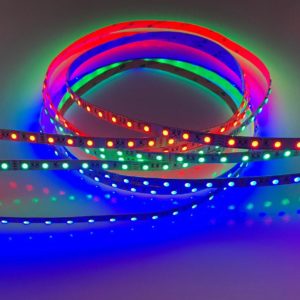 12V RGB LED Strip Lights Colour Variations