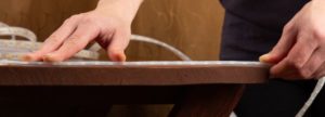 Sticking LEDs on surface