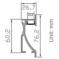 Wall Recessed LED Profiles